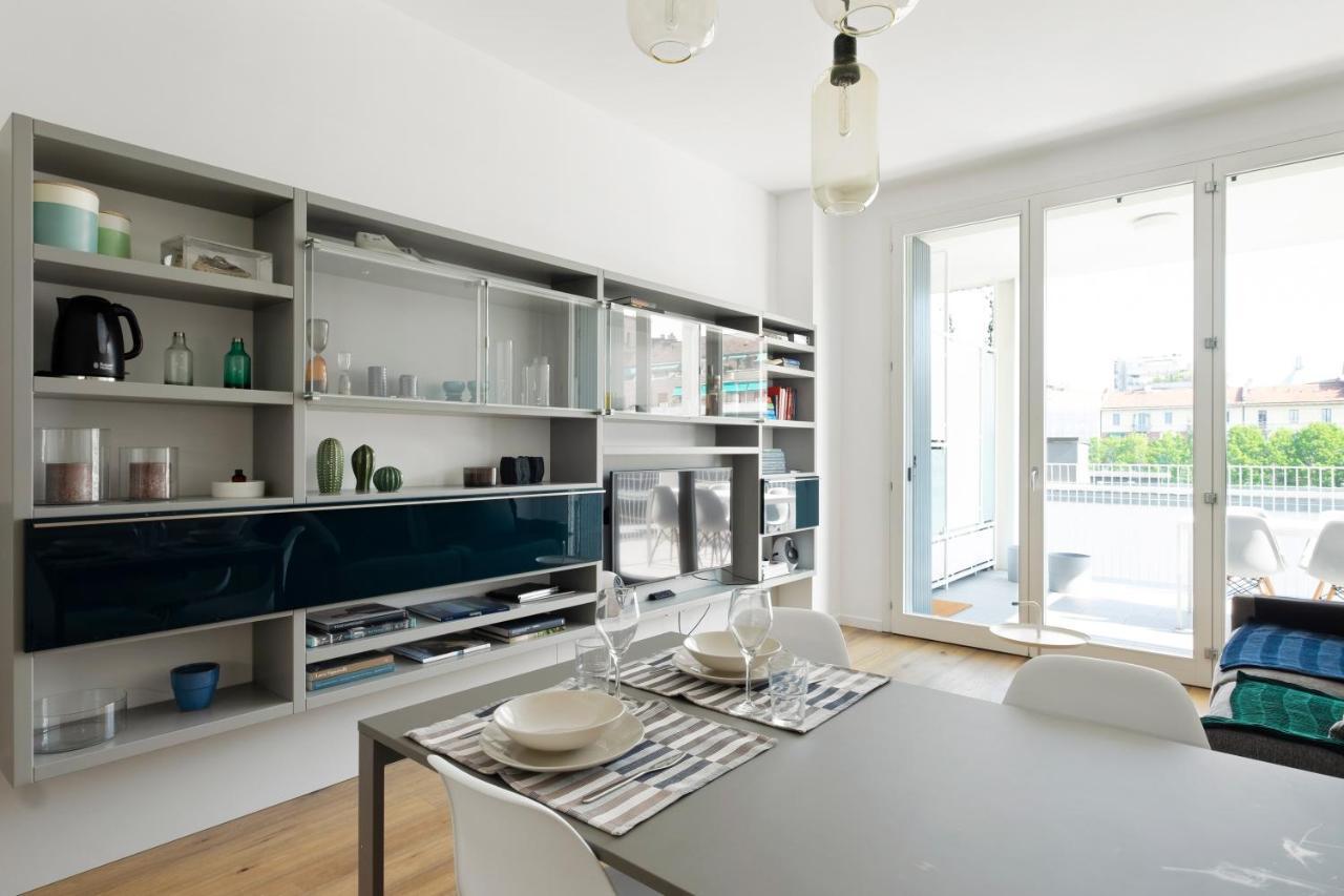 Altido Spacious Apt For 4 With Balcony In Porta Romana Milan Luaran gambar
